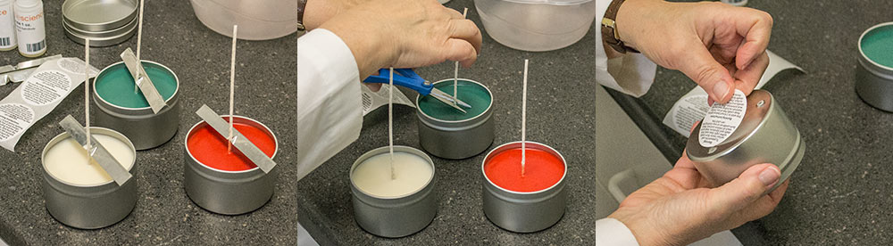 Beginner Soy Candle Making Instructions: Holiday Candle Tins - CandleScience