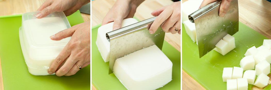 Making melt and pour soap with water soluble paper 