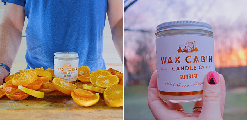 Wax Cabin Candle Co. Product Photos