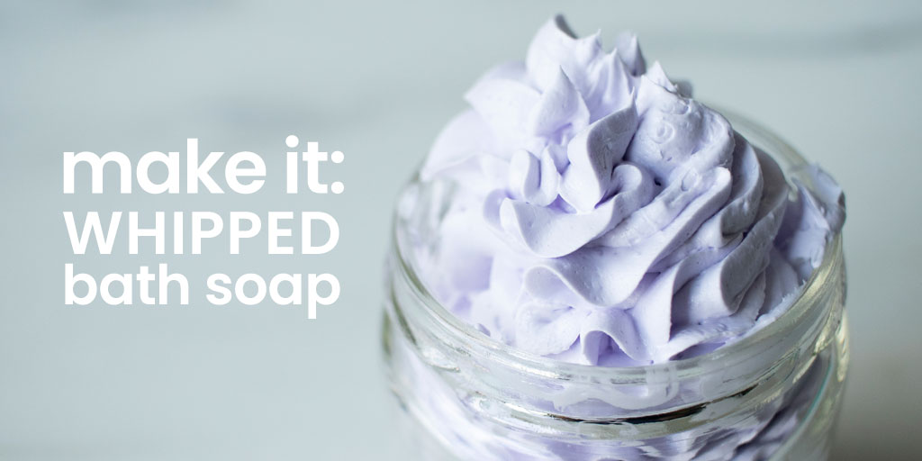 THE BEST Foaming Whipped Soap Bath Butter Base From Scratch With Recipe 