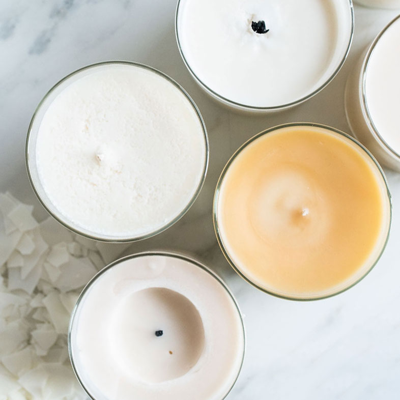Soy wax candles to troubleshoot.