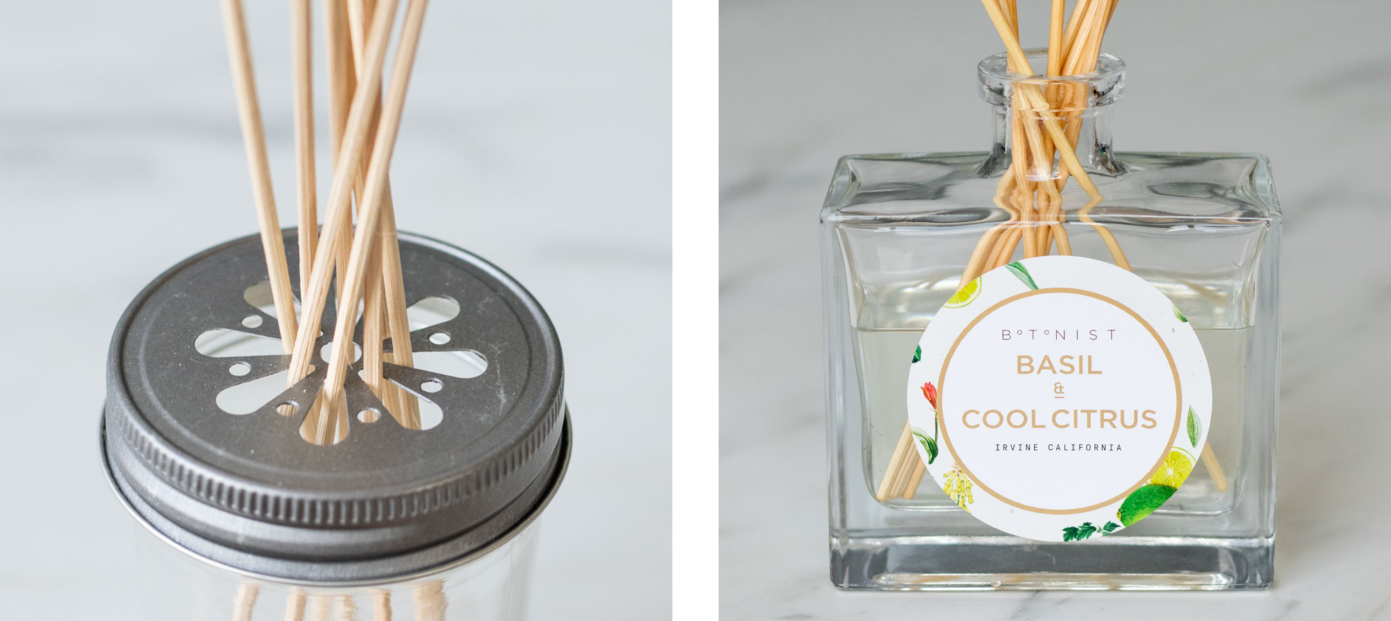 Non-toxic DIY Reed Diffusers - Real Food RN