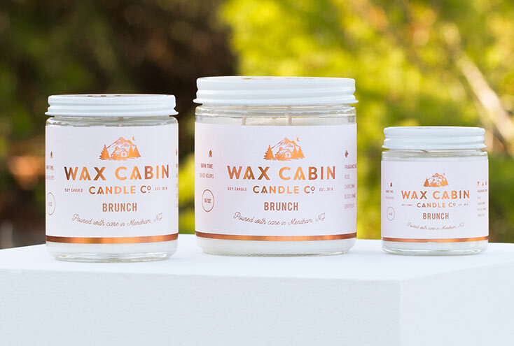 Wax Cabin Candle Co. Candled