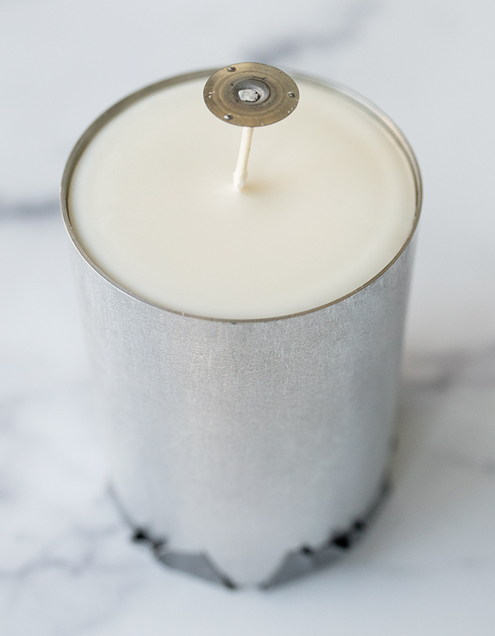 DIY Crystallized Pillar Candles - Running With Sisters