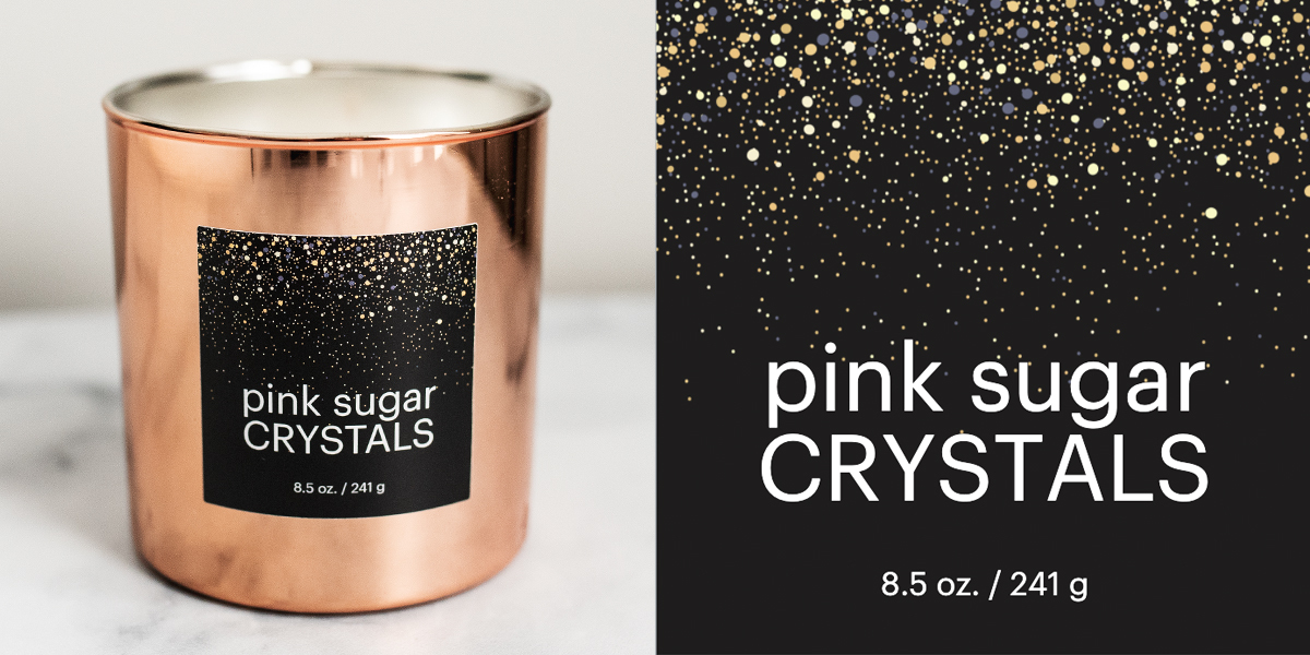 Pink Sugar Crystals