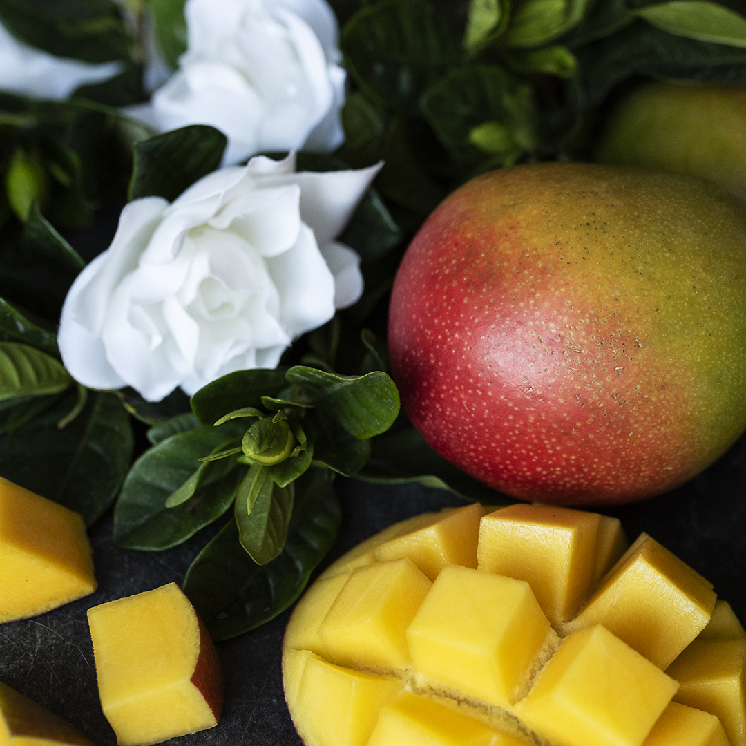 Mango and Gardenia fragrance oil.