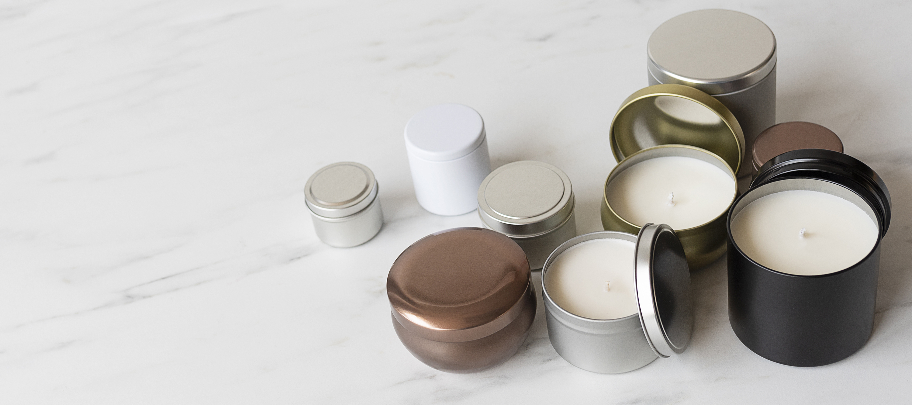 Shop candle tins with bulk pricing