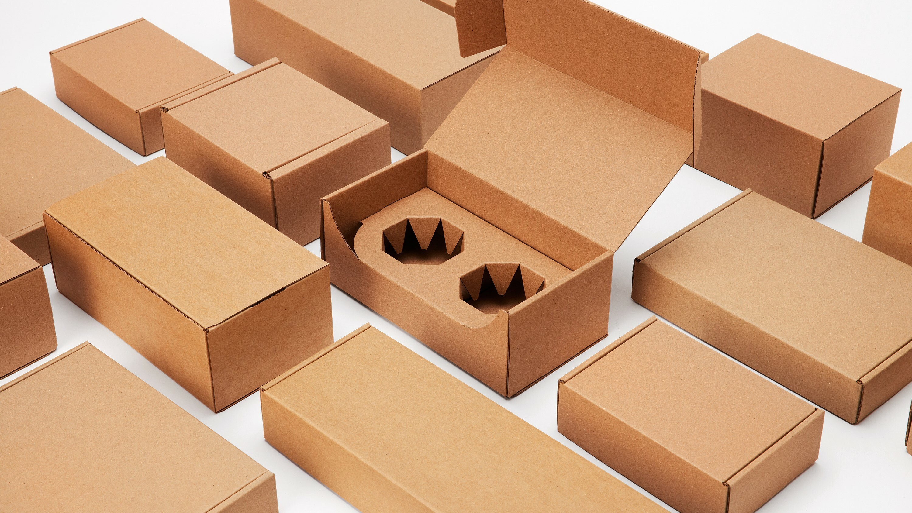 Shipping boxes for candle jars and containers