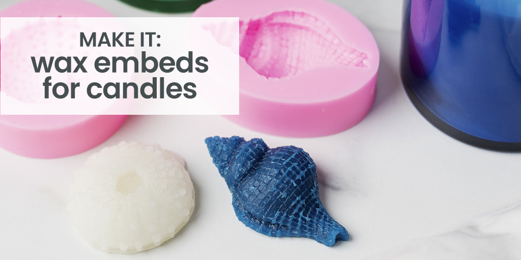 How to make wax embeds for candles CandleScience