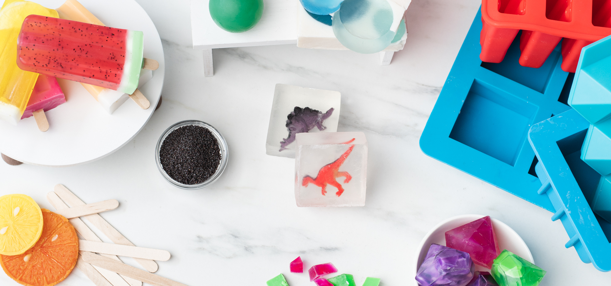 Kid-friendly soap projects and more