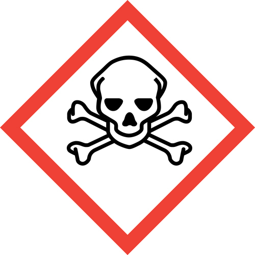 Skull and Crossbones safety warning