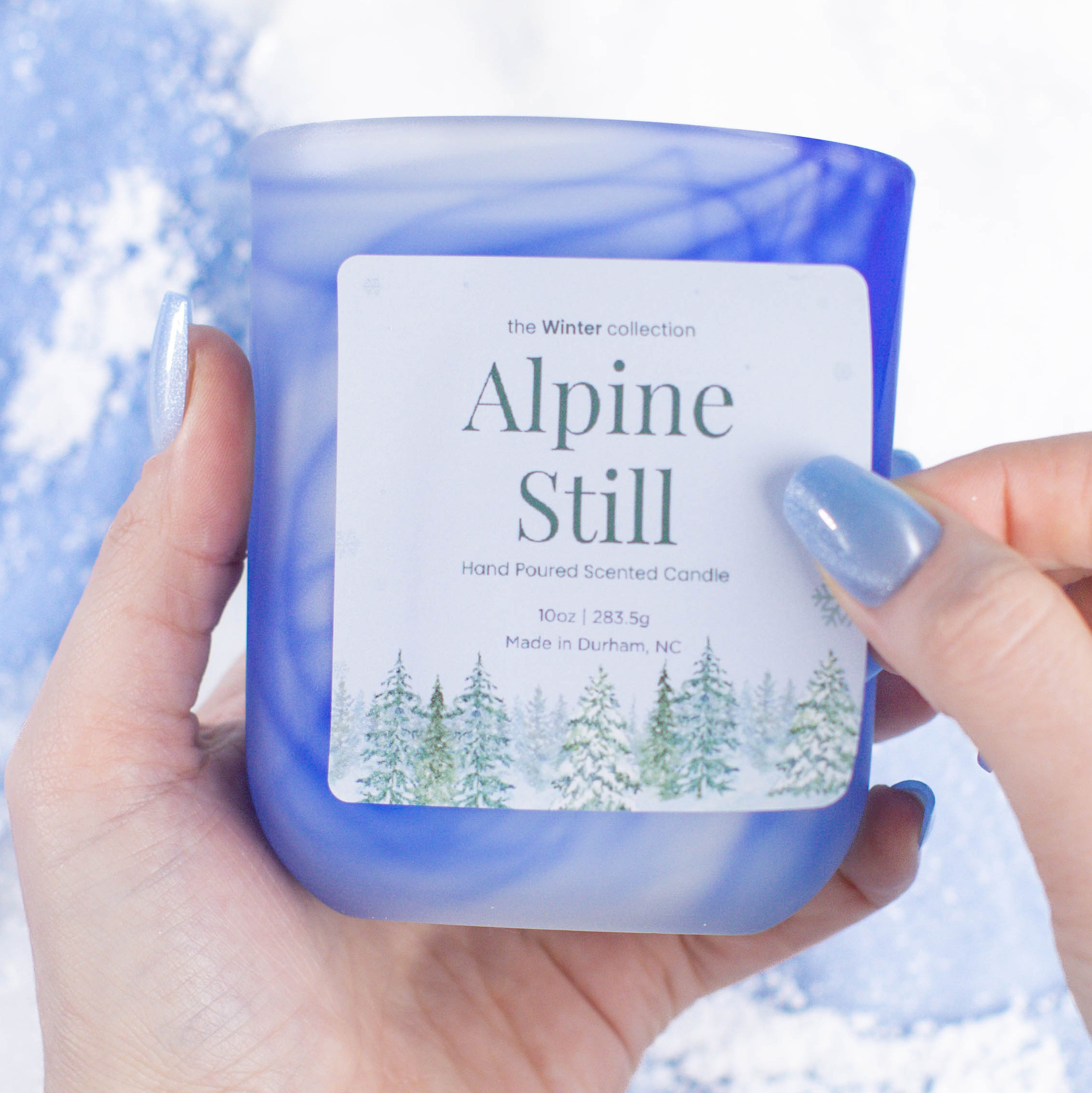 Winter Air Alpine Still candle.