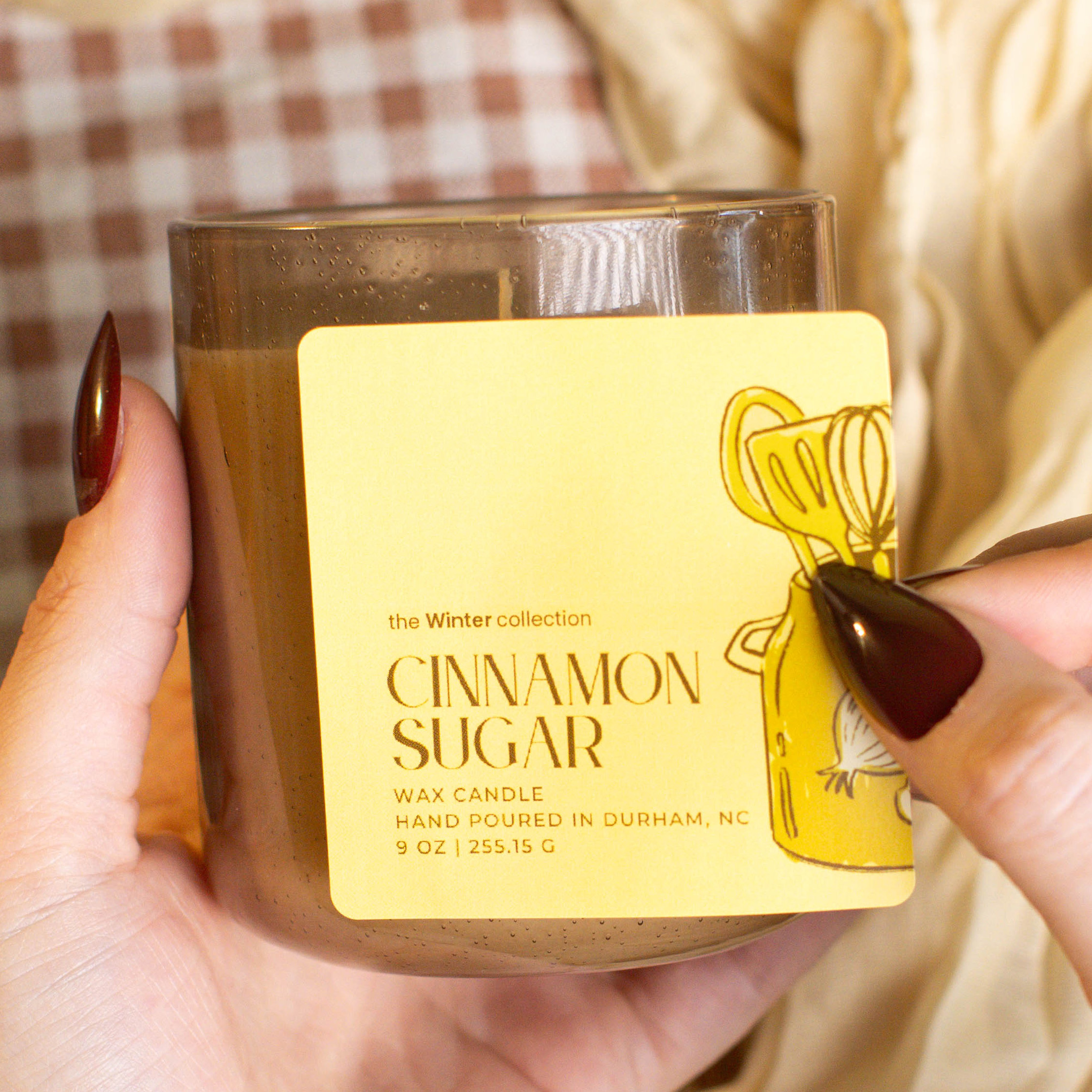 Harvest Kitchen Cinnamon Sugar candle.