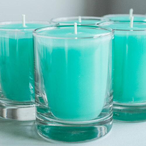 How to make votive candles.