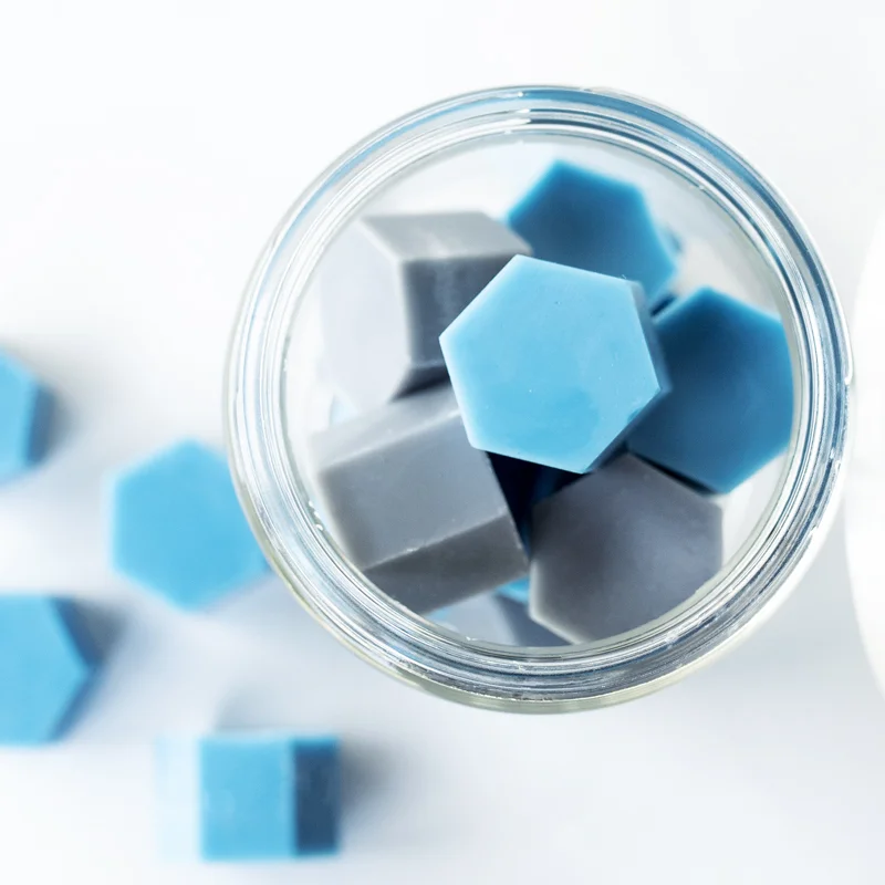 Hexagon wax melts