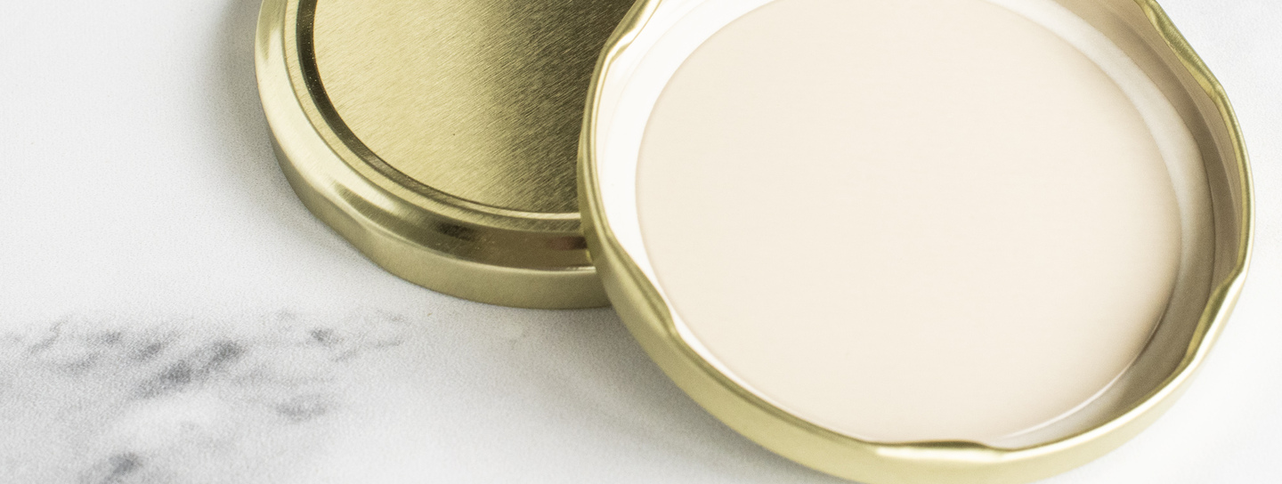 Twist top candle jar lid