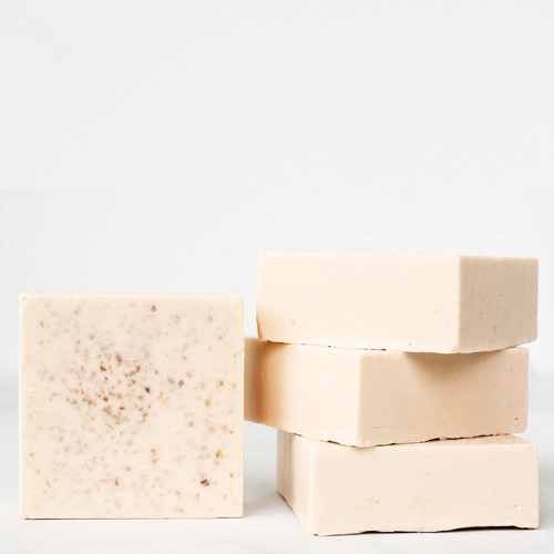 Handmade soap on display