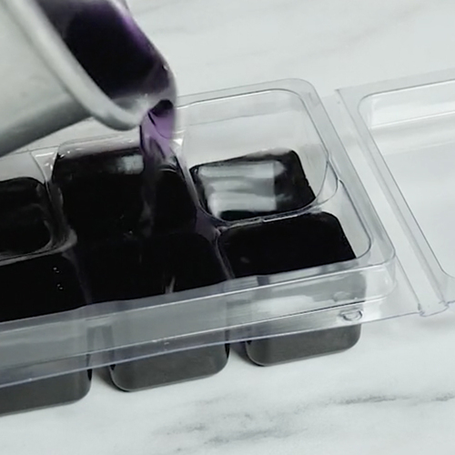 How to make clamshell wax melts.