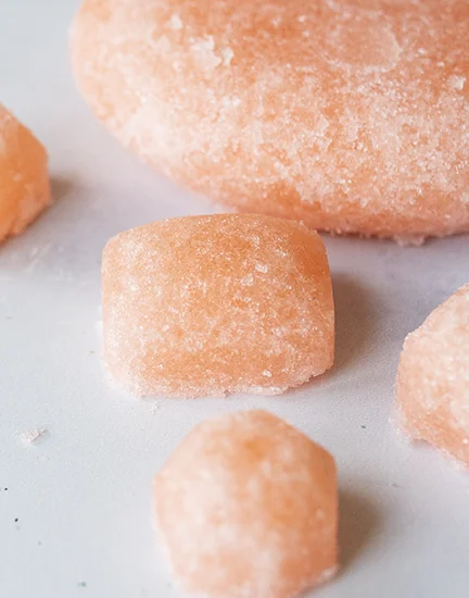Sugar scrub bars