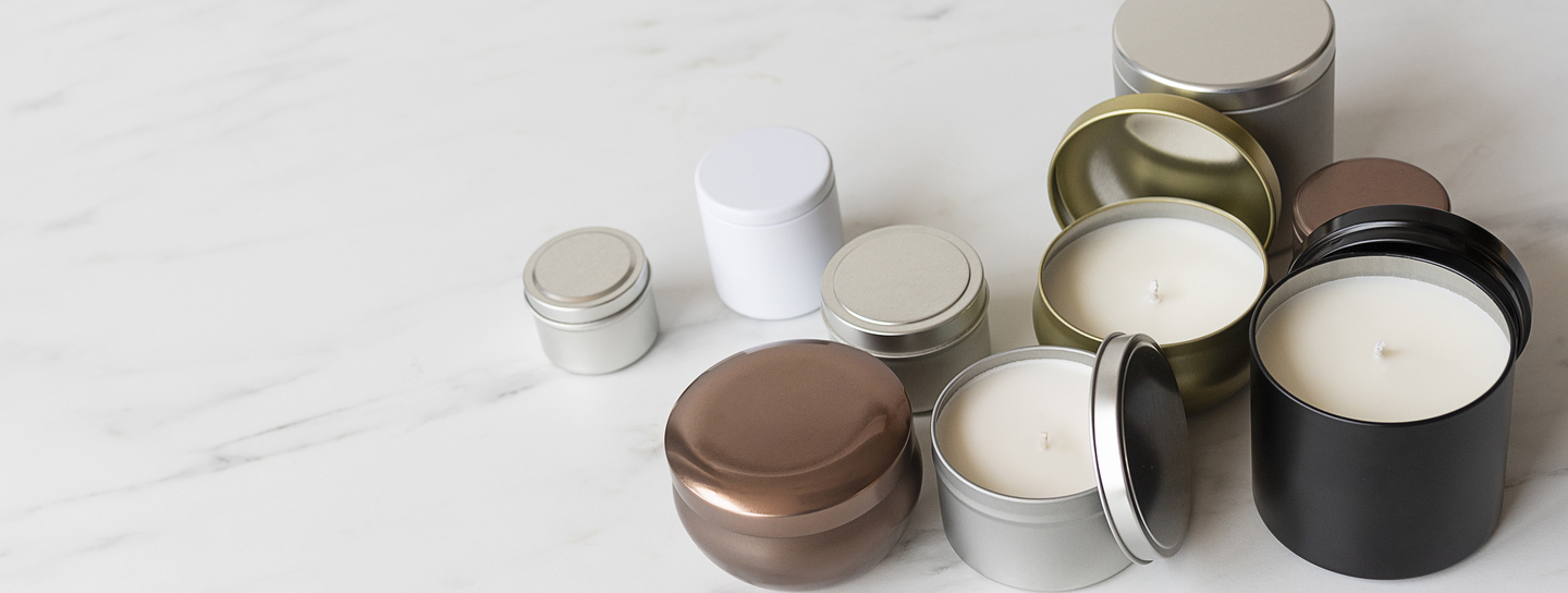Shop candle tins with bulk pricing