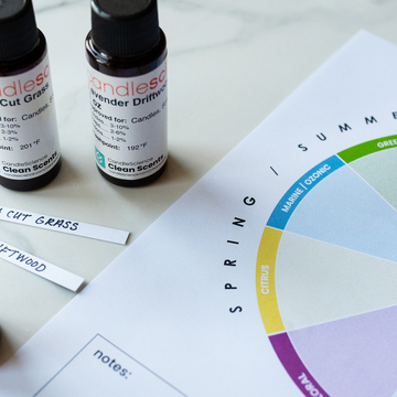 Learn about the fragrance oil wheel