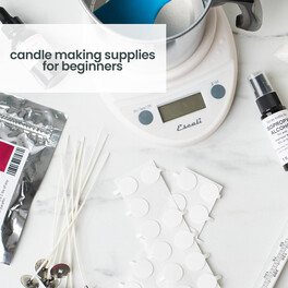 Beginner Candle Making with Soy Wax