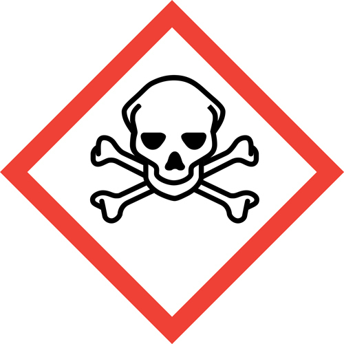 Skull and Crossbones safety warning