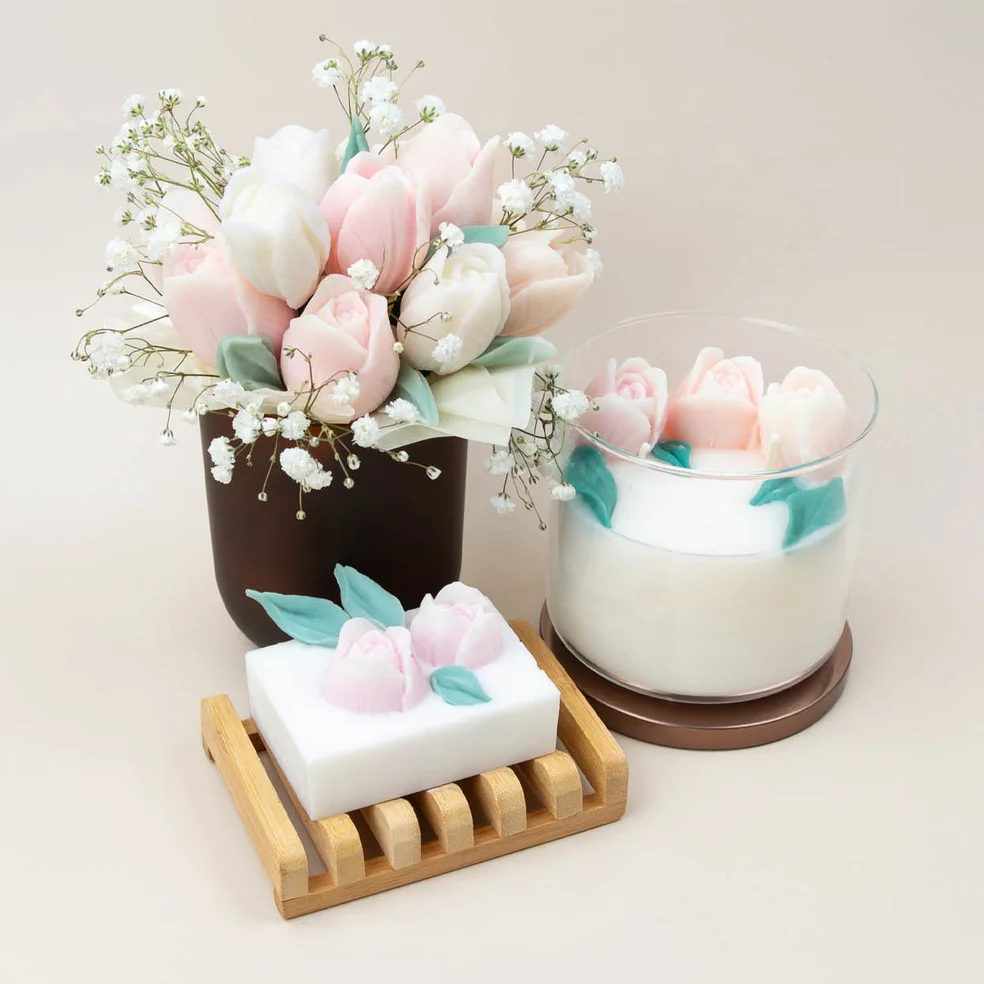 Spring In Bloom fragrance oil flight.